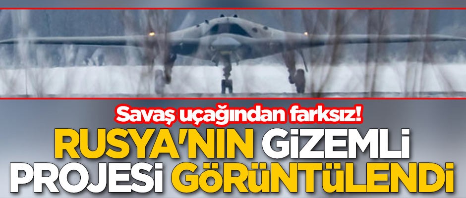 Rusya'nın gizemli projesi görüntülendi