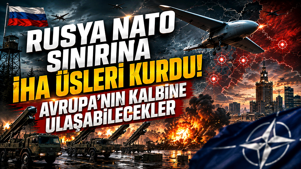 Rusya’nın gizli İHA üsleri ortaya çıktı! NATO ve Avrupa alarmda