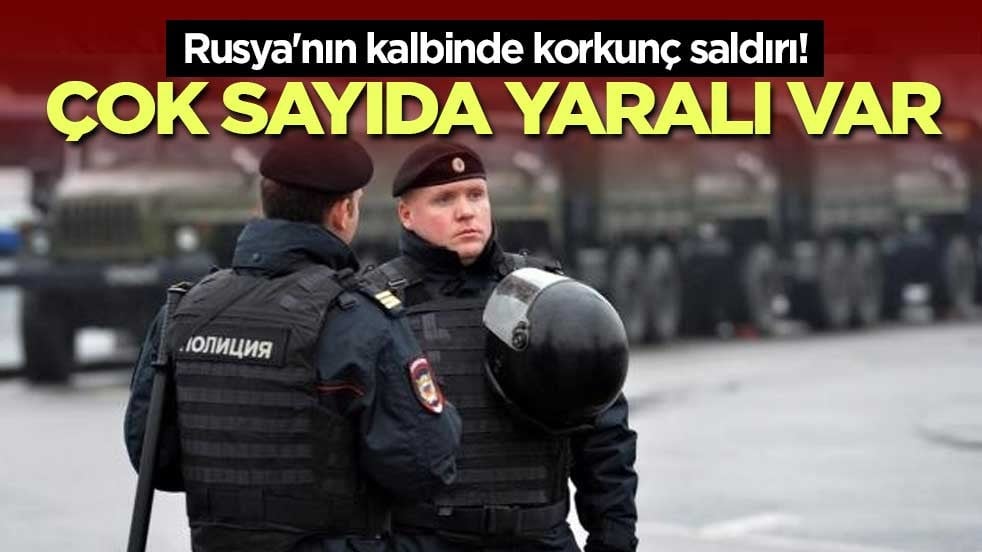 Rusya'nın kalbinde korkunç saldırı! 21 kişi yaralandı