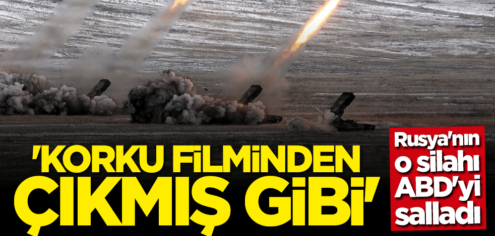 Rusya'nın o silahı ABD'yi salladı: Korku filminden çıkmış gibi