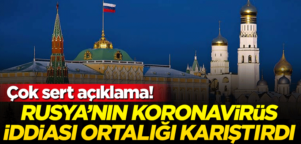 Rusya'nın 'koronavirüs' iddiası ortalığı karıştırdı! Polonya'dan çok sert tepki geldi