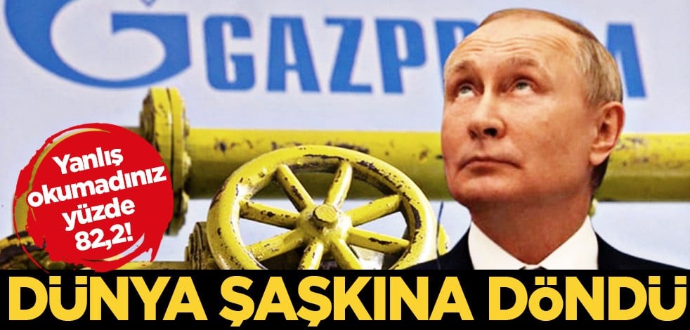 Rusya'nın petrol, doğalgaz gelirleri yüzde 82 arttı! Rusya çok önemli gelişmeyi duyurdu... Tüm gözler Rusya'da