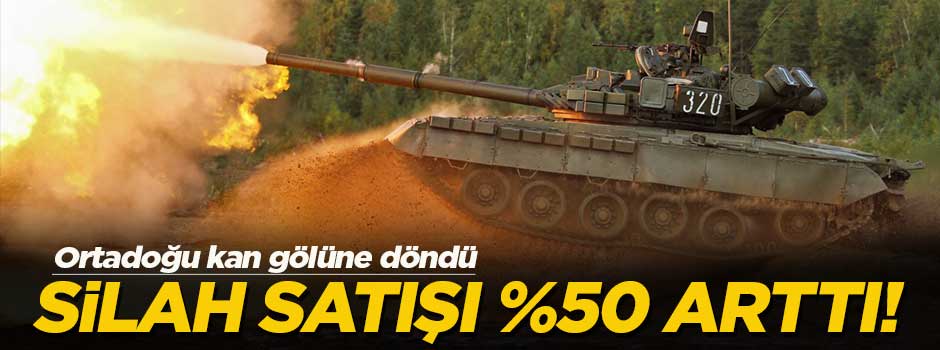 Rusya'nın silah satışı %50 arttı!