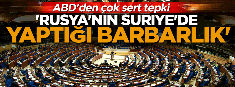 'Rusya'nın Suriye'de yaptığı barbarlık'