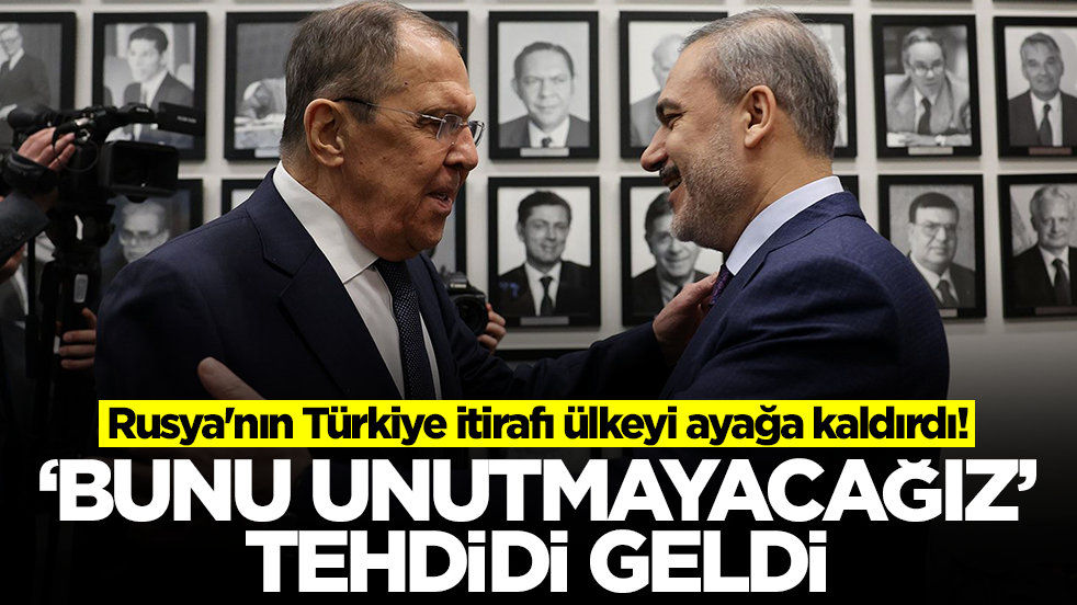 Rusya'nın Türkiye itirafı ülkeyi ayağa kaldırdı! 'Bunu unutmayacağız' tehdidi geldi