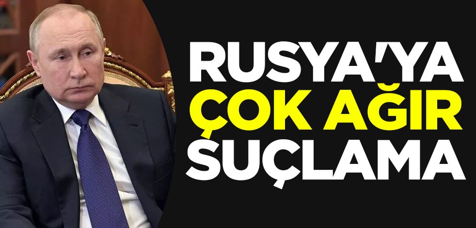 Rusya'ya çok ağır suçlama: Etnik temizlik