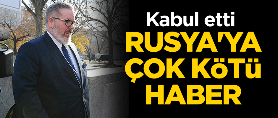 Rusya'ya çok kötü haber... Kabul etti