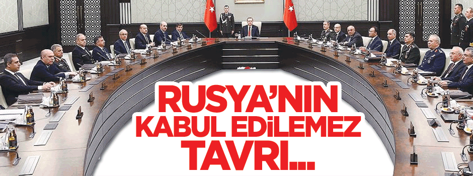 Rusya'ya karşı alınacak tedbirler görüşüldü