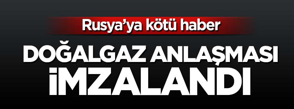 Rusya'ya kötü haber: Katar ile anlaştık