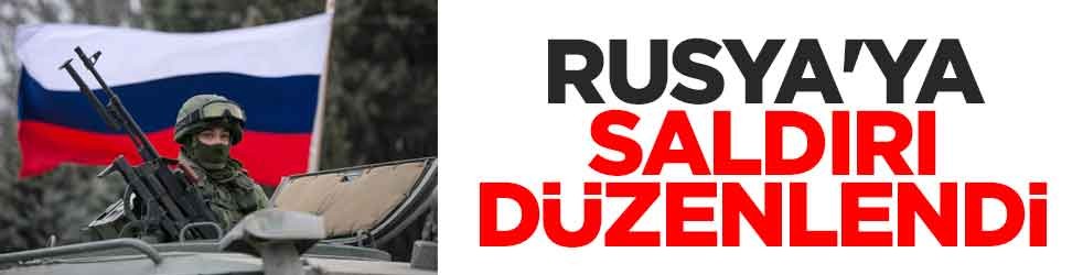 Rusya'ya saldırı düzenlendi