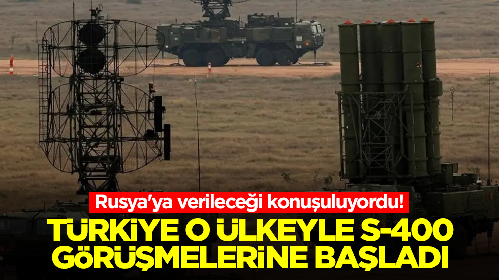 Rusya'ya verileceği konuşuluyordu! Türkiye o ülkeyle S-400 görüşmelerine başladı