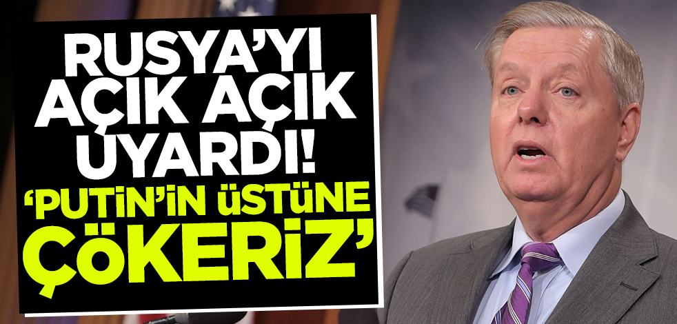 Rusya'yı açık açık uyardı! 'Putin'in üstüne çökeriz'