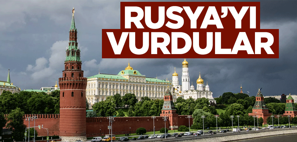 Rusya’yı vurdular