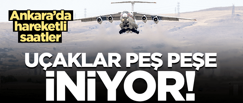 S-400 sevkiyatı son sürat devam ediyor! 6. uçak da indi