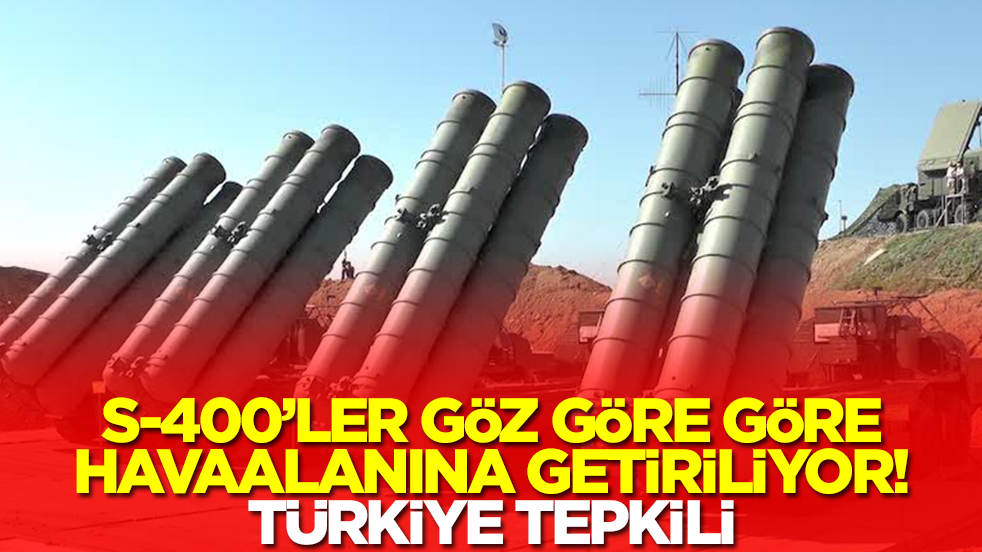 S-400'ler göz göre göre havaalanına getiriliyor! Türkiye tepkili