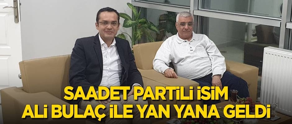 Saadet Partili isim, Ali Bulaç ile yan yana fotoğraf verdi
