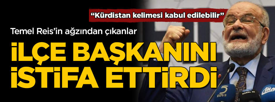 Saadet Partisi'nde deprem! Partiden ve başkanlıktan istifa etti