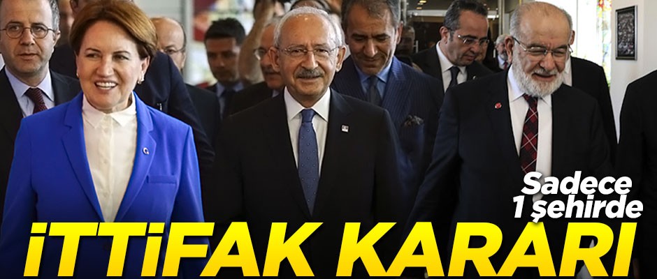 Saadet Partisi'nden, 1 şehirde CHP ve İYİ Parti ile ittifak kararı