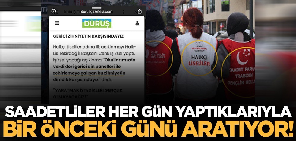 Saadetliler her gün yaptıklarıyla bir önceki günü aratıyor!