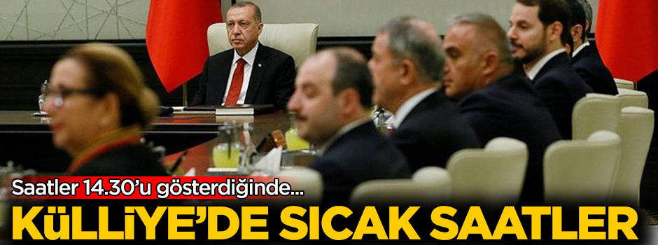 Saatler 14.30'u gösterdiğinde... Külliye'de sıcak saatler
