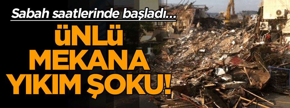 Reina'nın yıkılmasıyla ilgili şok gerçek ortaya çıktı!
