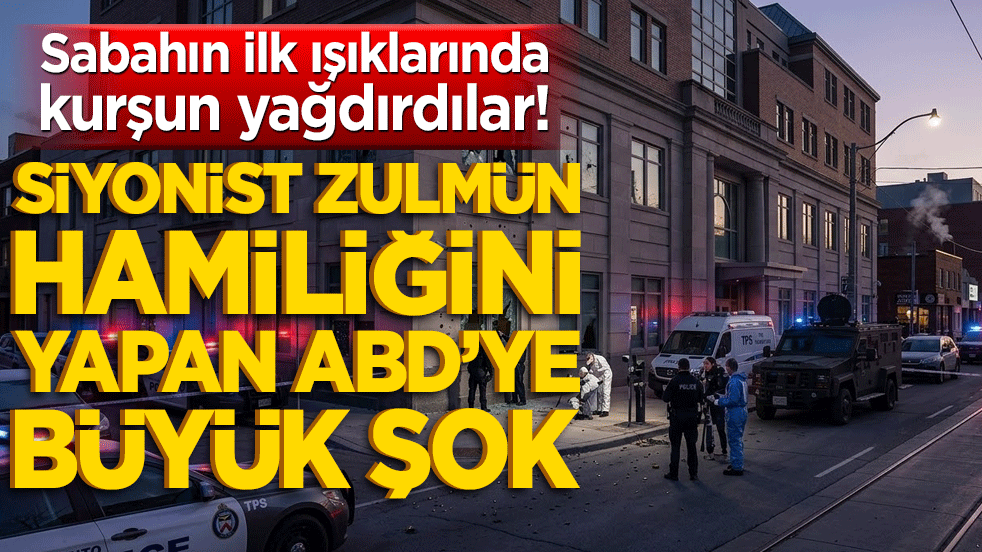 Sabahın ilk ışıklarında kurşun yağdırdılar! Toronto'da diplomatik misyona saldırı