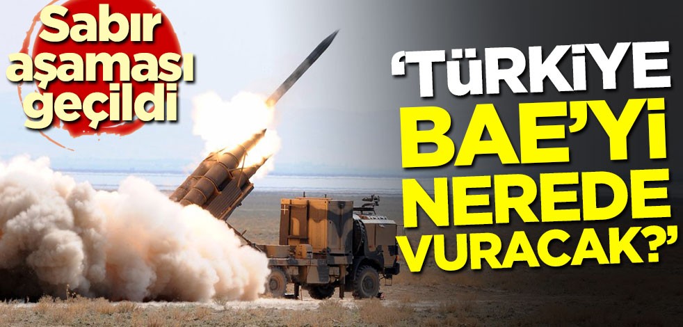 Sabır aşaması geçildi! 'Türkiye BAE'yi nerede vuracak?'