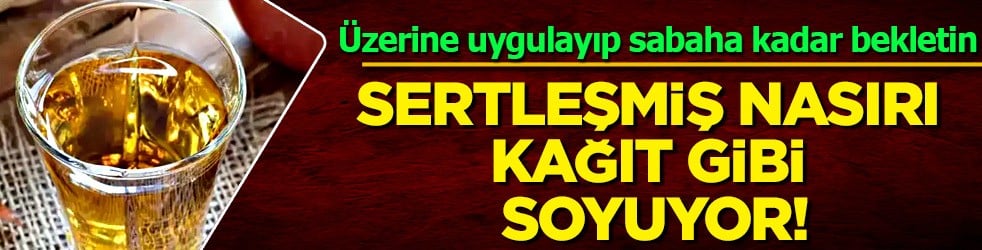 Saç dökülmesi için çare olur, bu şekilde uygulayın! Elma sirkesi sertleşmiş nasırı kağıt gibi soyuyor! Püf noktası...