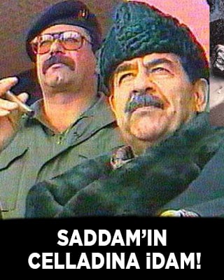 Saddam’ın celladına idam!