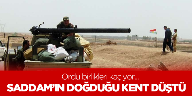 Saddam'ın doğduğu yer de muhaliflere geçti