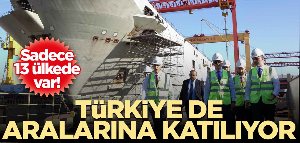 Sadece 13 ülkede var! Türkiye’de aralarına katılıyor