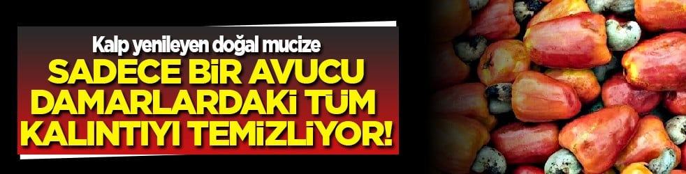 Sadece bir avucu damarlardaki tüm kalıntıyı temizliyor! Kalp yenileyen doğal mucize: Bu sadece etki yapacak