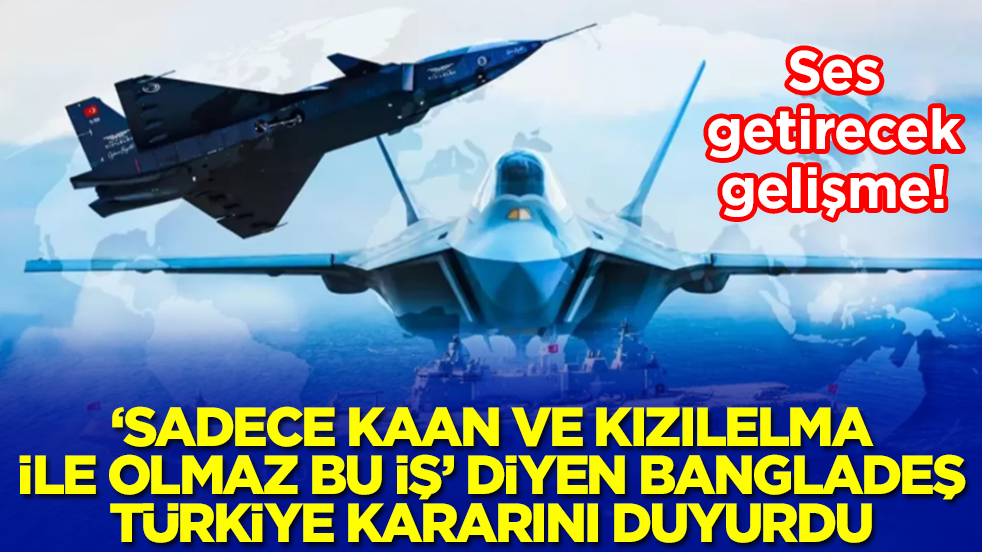 'Sadece Kaan ve Kızılelma ile olmaz bu iş' diyen Endonezya, Türkiye ile ilgili aldığı yeni kararı duyurdu