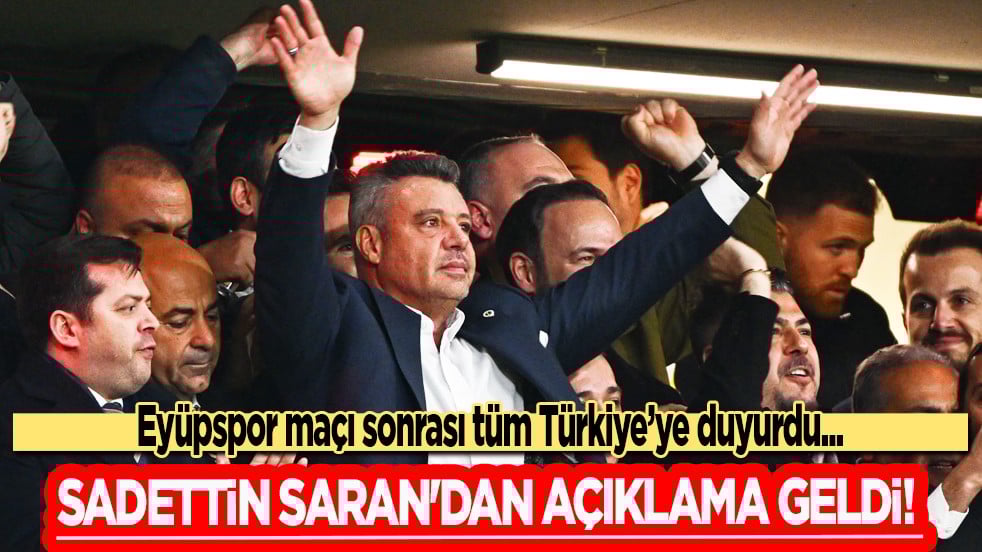 Sadettin Saran'dan açıklama geldi! Tüm Türkiye'ye duyurdu! Devlet çağırırsa hemen gelirim...
