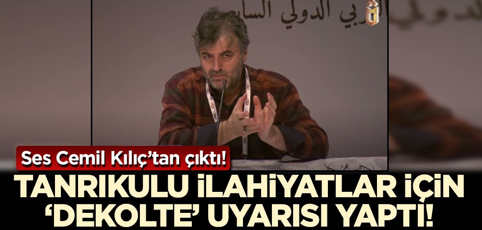 Sadık Tanrıkulu ilahiyat fakülteleri için "dekolte" uyarısı yaptı! Ses Cemil Kılıç'tan çıktı