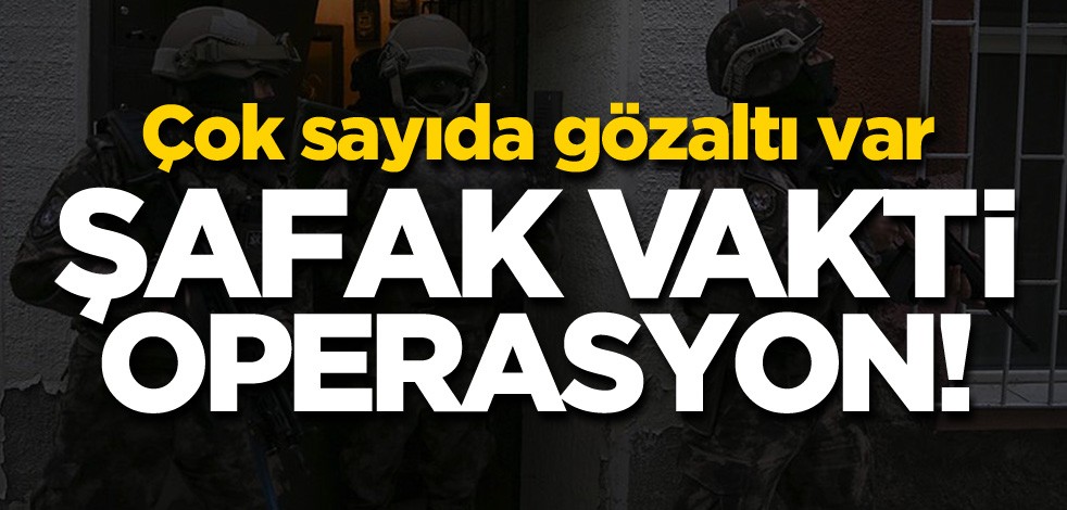 İzmir merkezli 43 ilde operasyonu! Çok sayıda gözaltı var