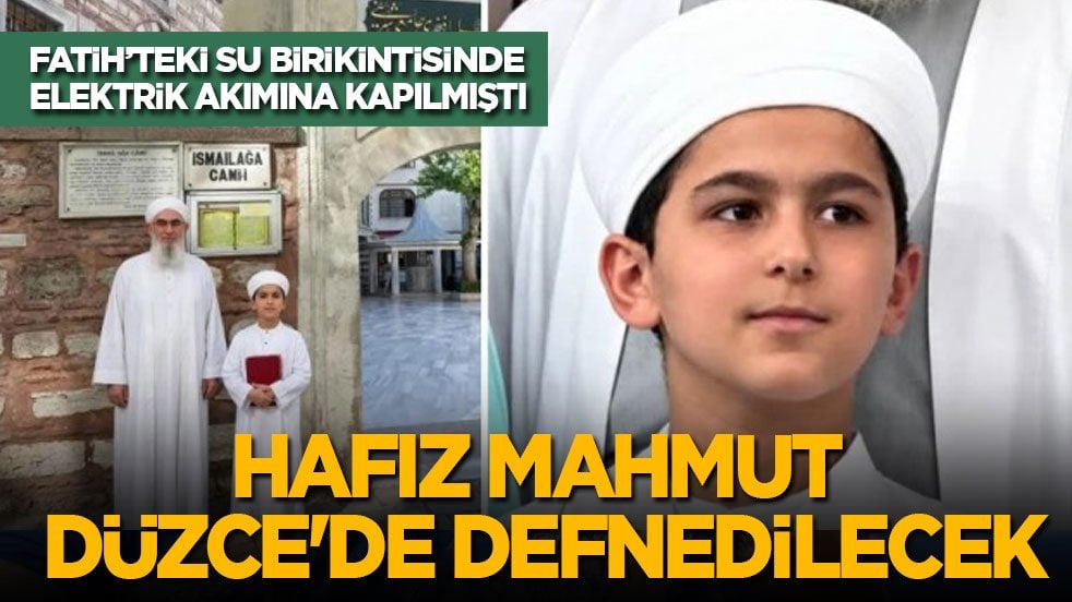 Sağanakta elektrik akımına kapılmıştı! Hafız Mahmut Düzce'de defnedilecek