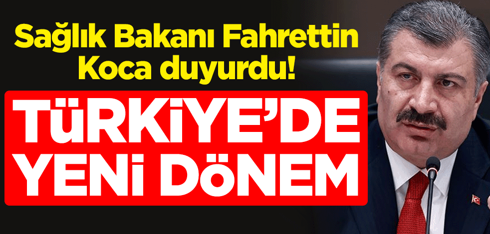 Sağlık Bakanı Fahrettin Koca: Aşılamada yaş sınırı düşürüldü