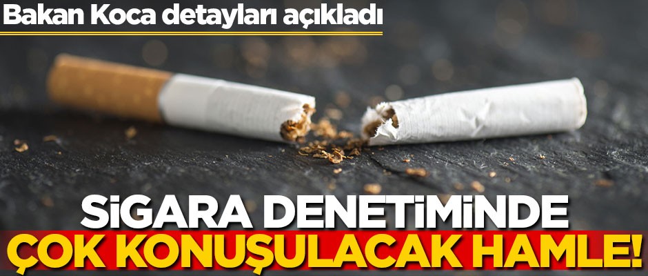 Sağlık Bakanı Fahrettin Koca: 'Fahri sigara denetçiliği' geliyor
