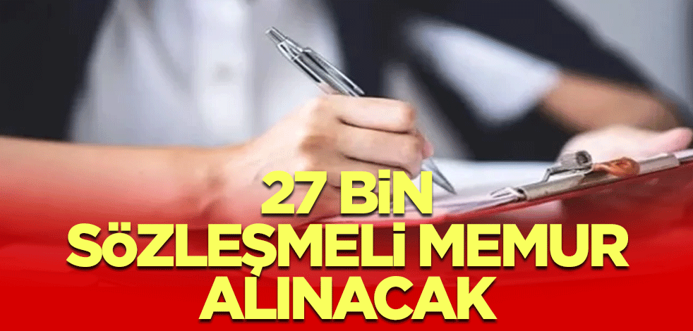 Sağlık Bakanlığı 27 bin sözleşmeli memur alacak