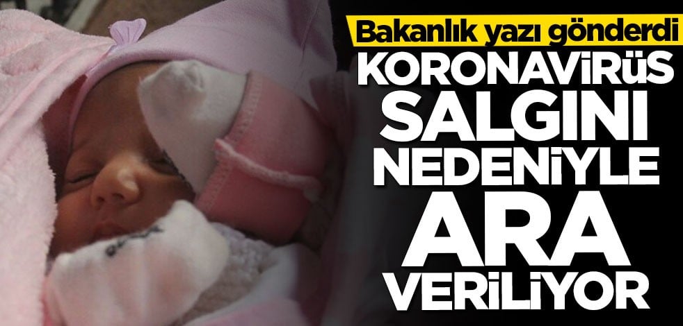 Sağlık Bakanlığı yazı gönderdi: Tüp bebek tedavilerine ara veriliyor