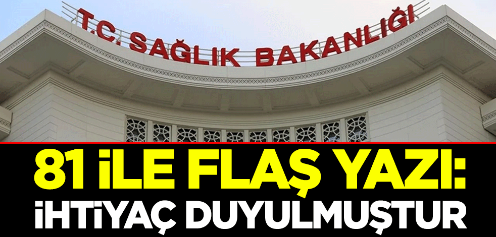 Sağlık Bakanlığı'ndan 81 ile 'kızamık' yazısı: İhtiyaç duyulmuştur