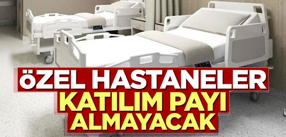 Sağlıkta yeni düzenleme: Koronavirüs tedavisi görenler...
