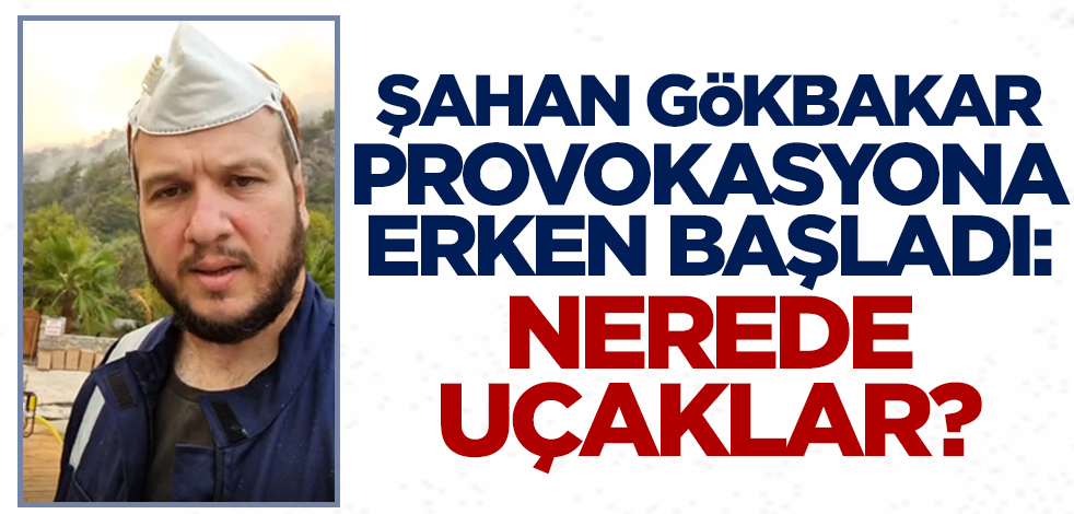 Şahan Gökbakar provokasyona erken başladı! Canhıraş mücadeleyi yine sabote etmeye çalıştı