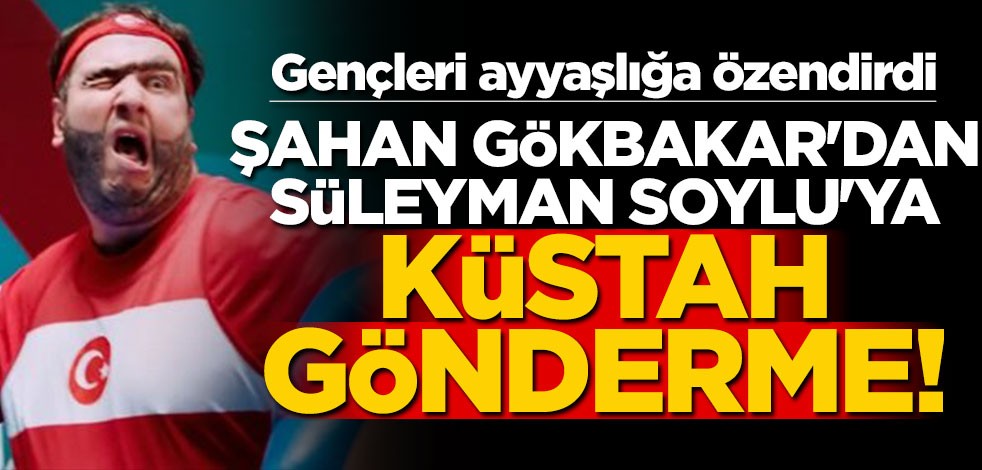 Şahan Gökbakar'dan Süleyman Soylu'ya küstah gönderme! Gençleri ayyaşlığa özendirdi