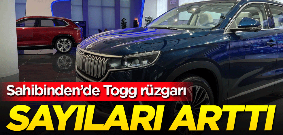 Sahibinden’de Togg rüzgarı! Sayıları arttı