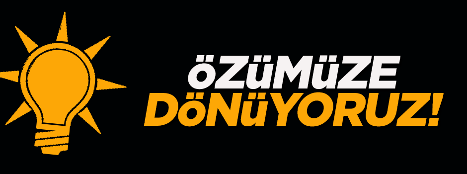 Şahin: Özümüze dönüyoruz!