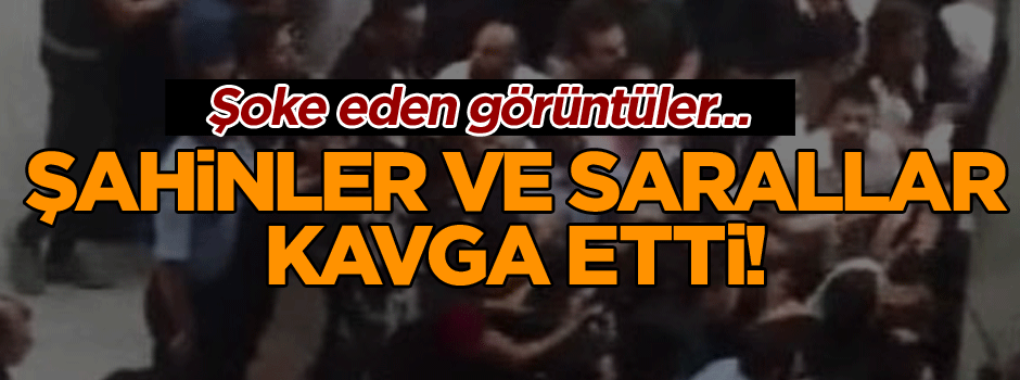 Şahinler ve Sarallar adliyede kavga etti!