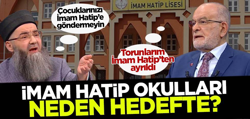 Sahneye Cübbeli Ahmet Hoca'dan sonra Karamollaoğlu çıktı! İmam Hatip okulları neden hedefte?