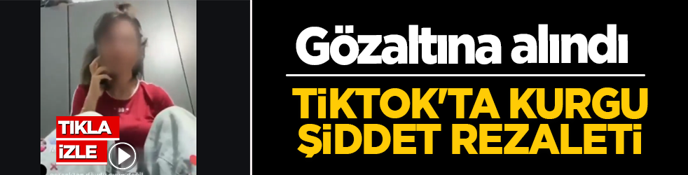 Sahtekar TikToker'in oyunu karakolda bitti! Para için şiddet mağdurlarına soyundu